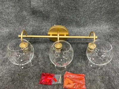 3-Light LED Bathroom Vanity Light Fixture – Modern Wall Mount Over Mirror - Thumbnail 7